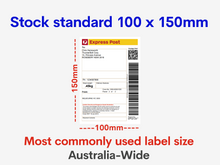 Load image into Gallery viewer, Express Post Thermal Label Roll Refills (100mm x 206mm)
